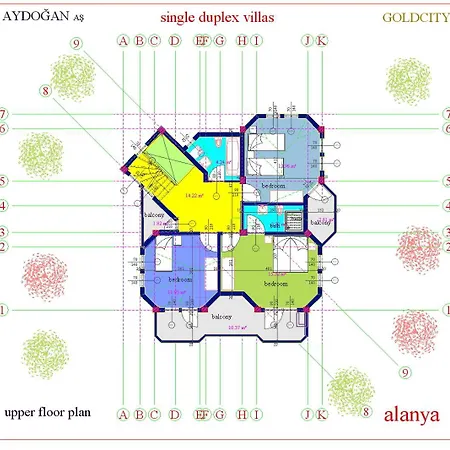 Gold City Villa 3+1 Privet Pool Daire *
